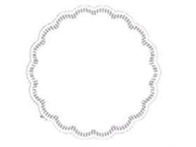 TASSENUNTERSETZER TISSUE  ø 100 mm, Tissue, einfarbig