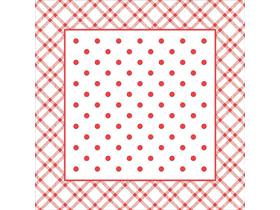 TASSENUNTERSETZER TISSUE+FOLIE  95 x 95 mm, Tissue + Folie, ANTONIA