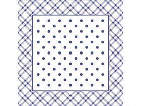 TASSENUNTERSETZER TISSUE+FOLIE  95 x 95 mm, Tissue + Folie, ANTONIA