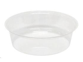 EINSATZ ZU BECHER CLEAR CUP RPET  100 ml, rPET, Ø 95 mm, transparent - Scheitlin Papier EINSATZ ZU BECHER CLEAR CUP RPET  100 ml, rPET, Ø 95 mm, transparent