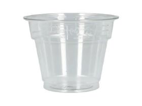 BECHER CLEAR CUP RPET  280 ml, rPET, Ø 95 mm, transparent