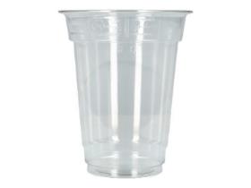 BECHER CLEAR CUP RPET  300 ml, rPET, Ø 95 mm, transparent