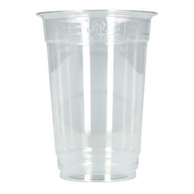 BECHER CLEAR CUP RPET  400 ml, rPET, Ø 95 mm, transparent