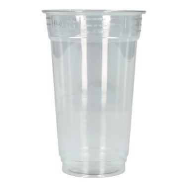 BECHER CLEAR CUP RPET  500 ml, rPET, Ø 95 mm, transparent
