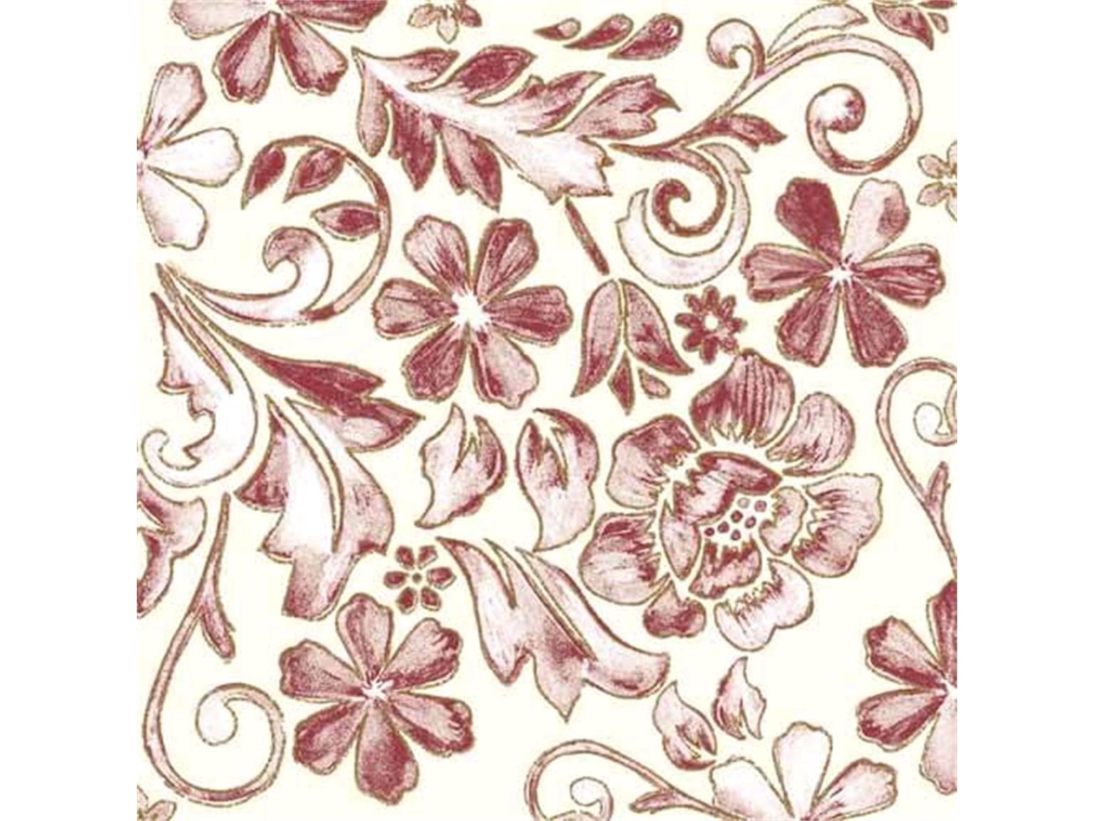 SERVIETTEN AIRLAID  40 x 40 cm, "GEORG", bordeaux