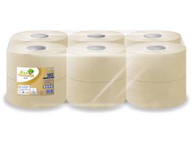 WC-PAPIER 2-LAGIG ECO NATURAL MINI JUMBO  486 Blatt, 8.9 x 37 cm, aus TetraPak - Scheitlin Papier WC-PAPIER 2-LAGIG ECO NATURAL MINI JUMBO  486 Blatt, 8.9 x 37 cm, aus TetraPak