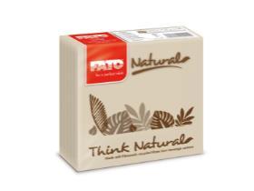 SERVIETTEN FIBERPACK  25 x 25 cm, 2-lagig, 1/4 Falz, Tetrapack