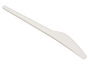 MESSER CPLA  Länge 16.5 cm, weiss - Scheitlin Papier MESSER CPLA  Länge 16.5 cm, weiss
