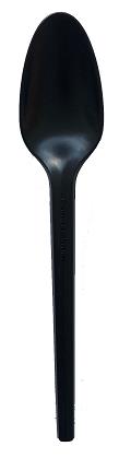 KAFFEELOEFFEL CPLA  Länge 12 cm, schwarz