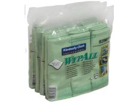 PUTZTUECHER MICROFASER MATERIAL  Wypall Wischtuecher 40 x 40 cm grün