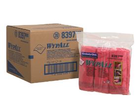 PUTZTUECHER MICROFASER MATERIAL  Wypall Wischtuecher 40 x 40 cm rot