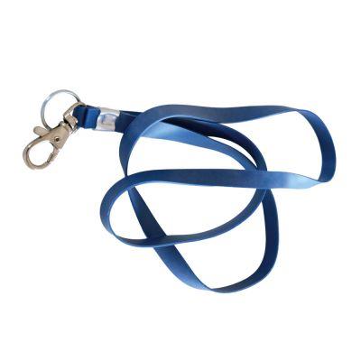 DETEKTIERBARES SCHLUESSELBAND  50 x 1 cm, blau