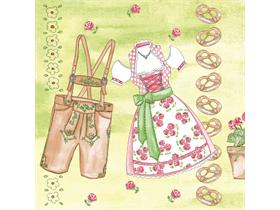 SERVIETTEN AIRLAID  40 x 40 cm, 1/4 Falz, Airlaid, TRAUDI