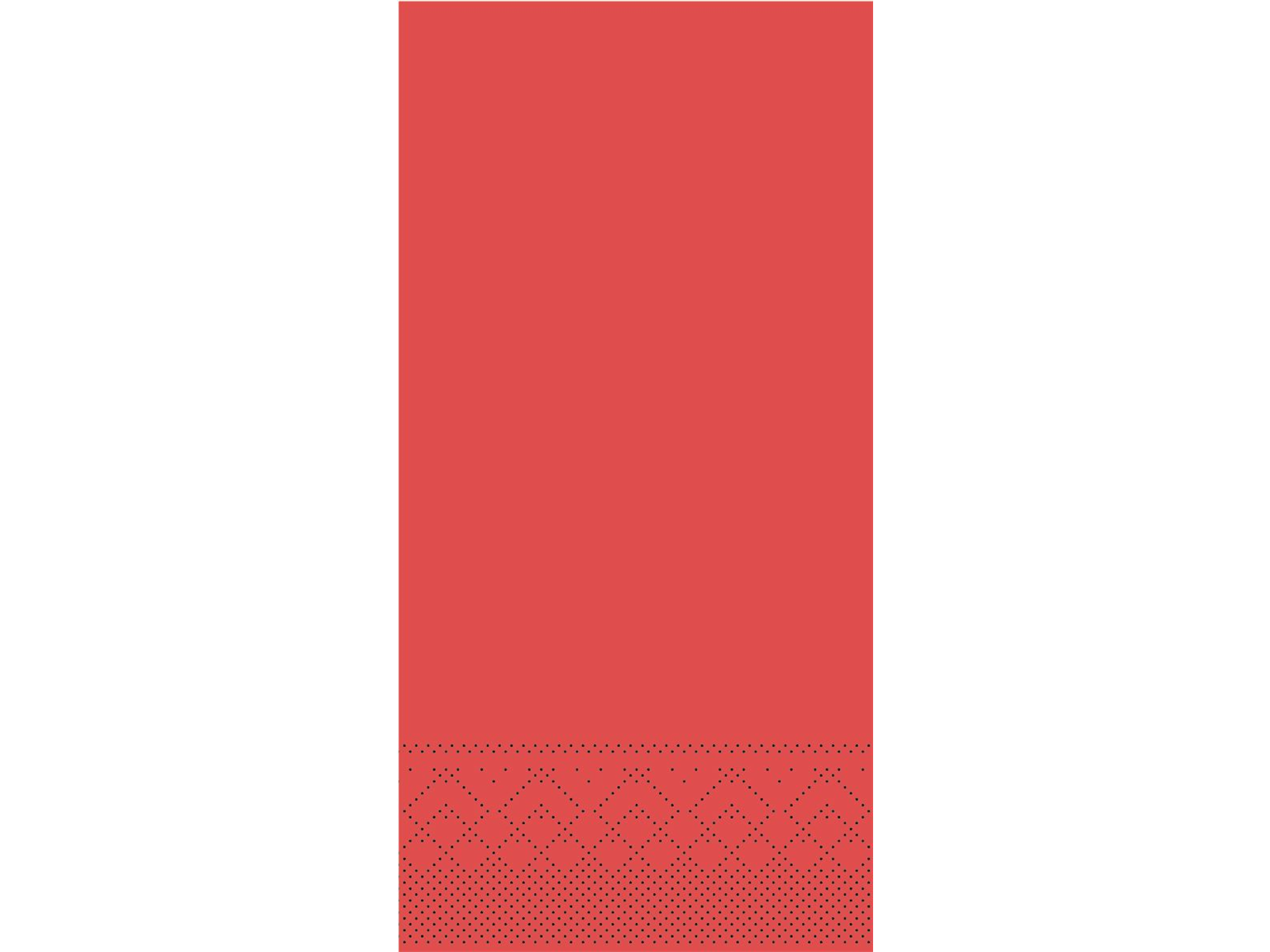 SERVIETTEN TISSUE  33 x 33 cm, 1/8 Falz, Tissue, einfarbig