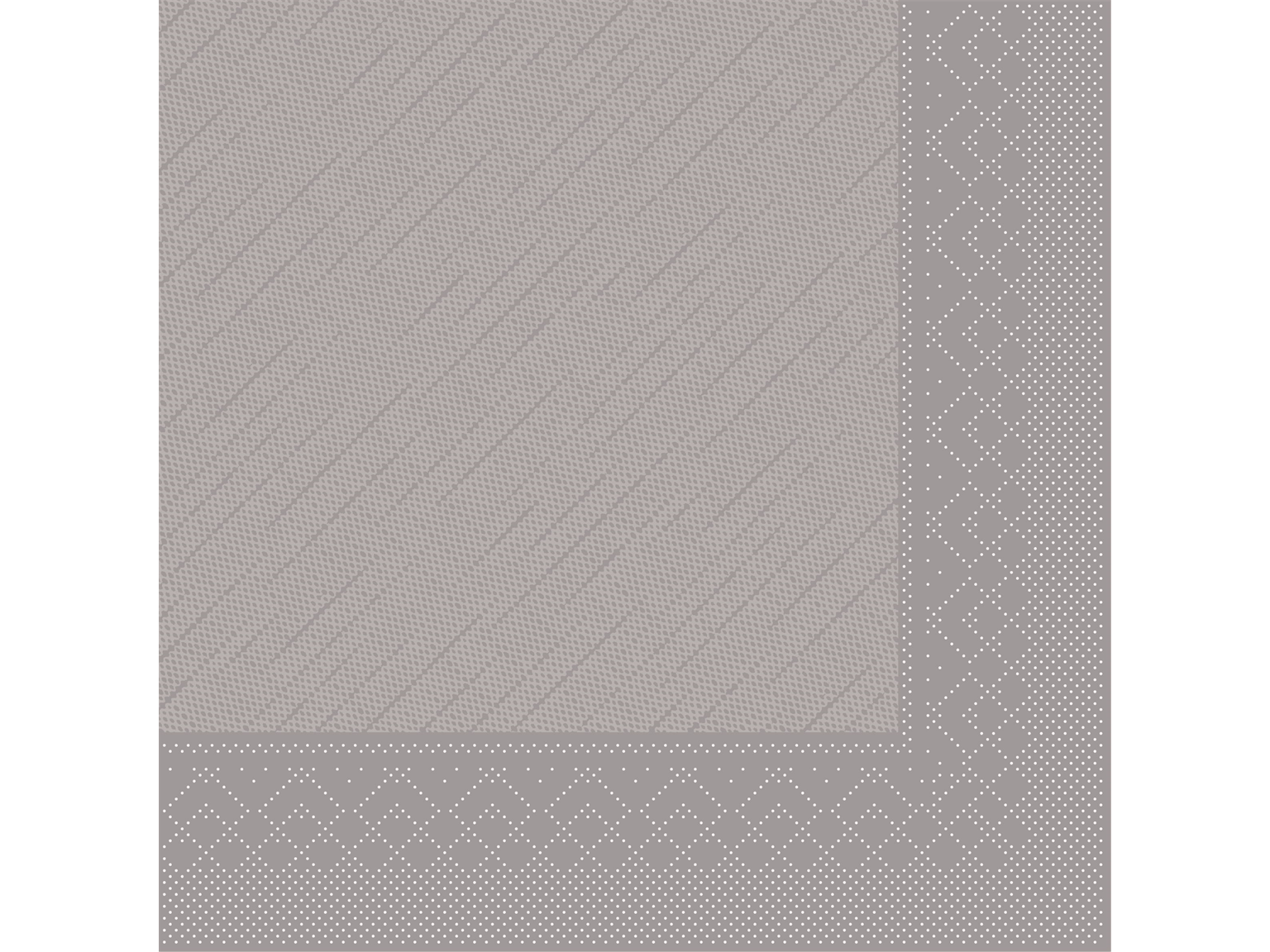 SERVIETTEN TISSUE DELUXE  40 x 40 cm, 1/4 Falz, Tissue, einfarbig