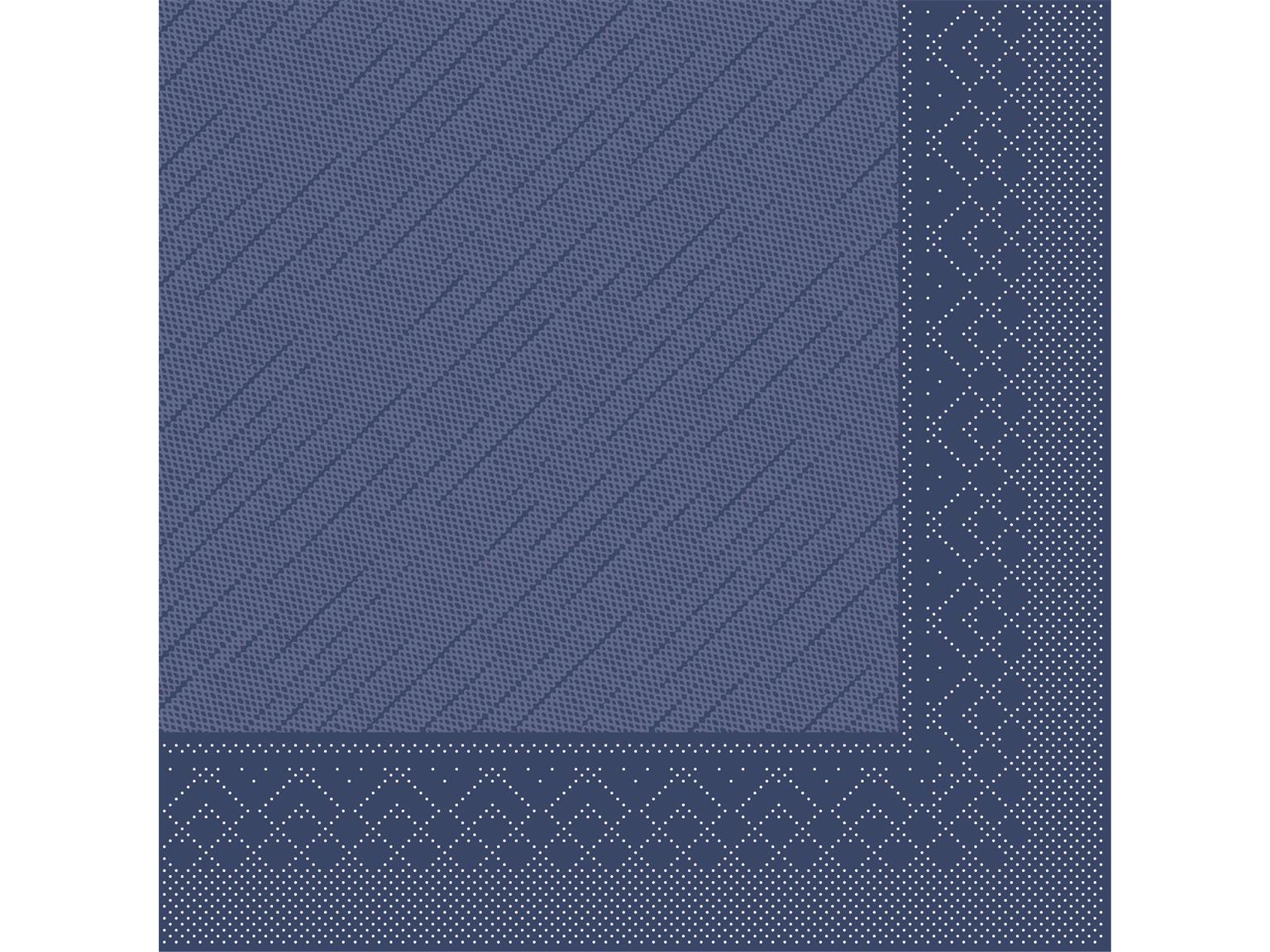 SERVIETTEN TISSUE-DELUXE  40 x 40 cm, 1/4 Falz, Tissue, einfarbig