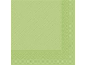 SERVIETTEN TISSUE-DELUXE  40 x 40 cm, 1/4 Falz, Tissue, einfarbig
