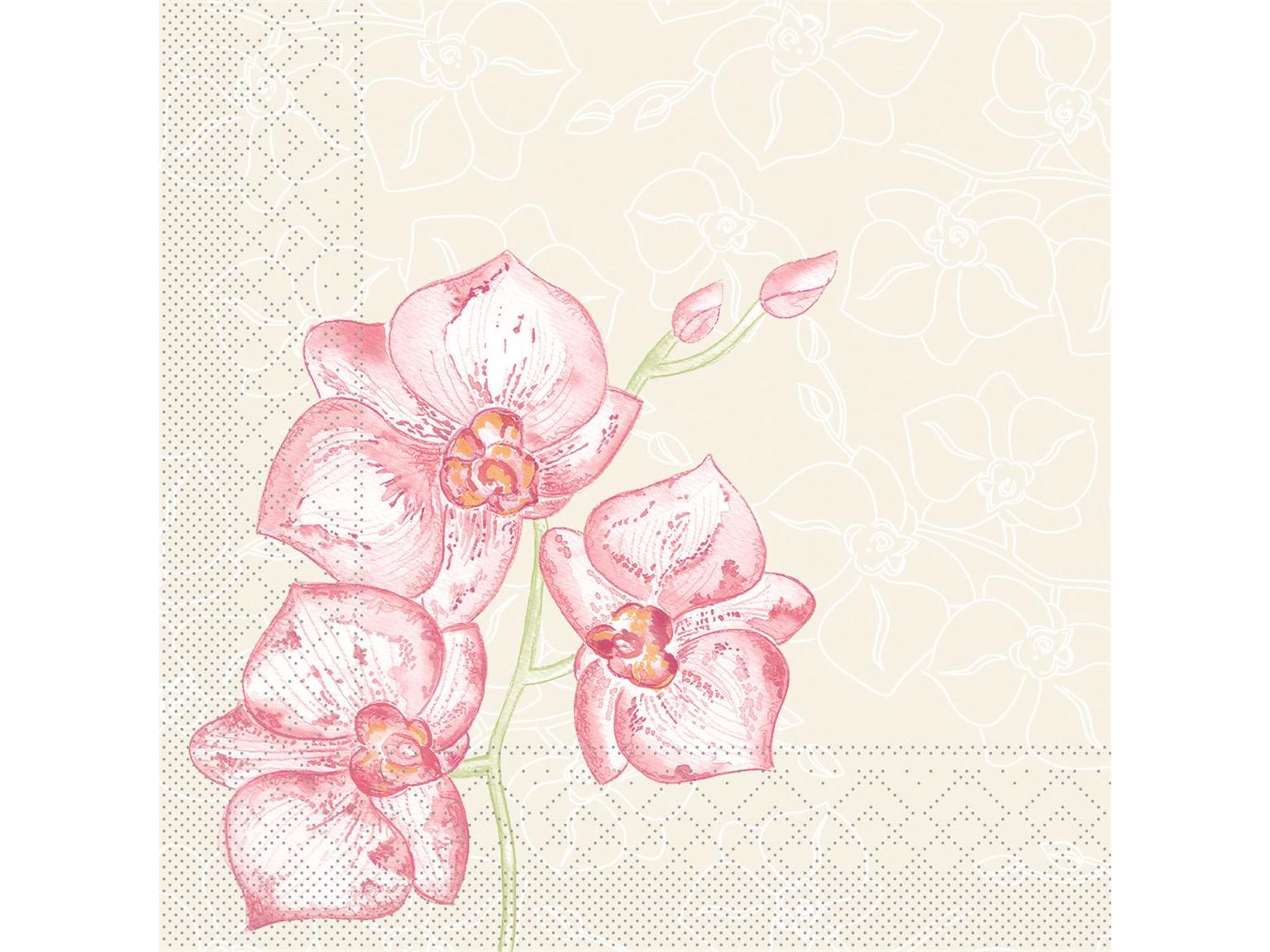 SERVIETTEN TISSUE  40 x 40 cm, 1/4 Falz, Tissue, SHIJA