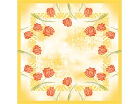 TISCHDECKEN AIRLAID  80 x 80 cm, 1/8 Falz, Airlaid, SALLY