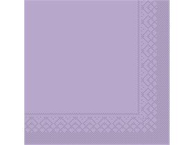 SERVIETTEN TISSUE  25 x 25 cm, 1/4 Falz, Tissue, einfarbig