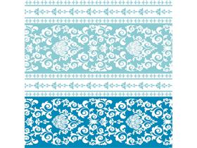 SERVIETTEN AIRLAID  40 x 40 cm, "Pascal" aqua-blau