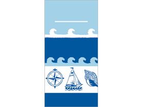 BESTECKSERVIETTEN AIRLAID  40 x 40 cm, 1/8 Falz, Airlaid, MARITIM