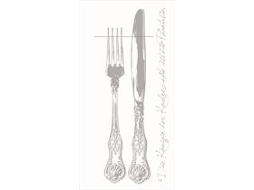 BESTECKTASCHEN AIRLAID  40 x 40 cm, 1/8 Falz, Airlaid, HEIDELB.