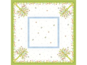 TISCHDECKEN AIRLAID  80 x 80 cm, 1/8 Falz, Airlaid, INSA