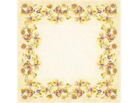 TISCHDECKEN AIRLAID PEARL-COATING  80 x 80 cm, 1/8 Falz, Airlaid, KASTANIE