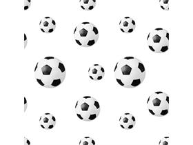 TISCHDECKEN AIRLAID  80 x 80 cm, 1/8 Falz, Airlaid, FUSSBALL