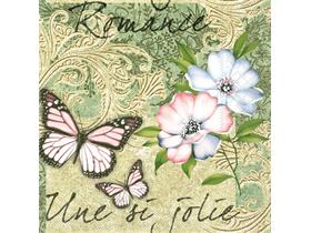 SERVIETTEN TISSUE  40 x 40 cm, 1/4 Falz, Tissue, JOLIE