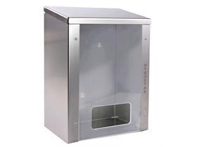 SPENDER FUER HAUBEN  Edelstahl 30 x 20 x 43 cm