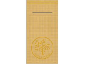 BESTECKSERVIETTEN AIRLAID  40 x 40 cm, 1/8 Falz, Airlaid, NATURE