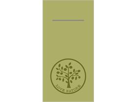 BESTECKSERVIETTEN AIRLAID  40 x 40 cm, 1/8 Falz, Airlaid, NATURE