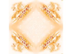 TISCHDECKEN AIRLAID PEARL-COATING  80 x 80 cm, 1/8 Falz, Airlaid, SILENCE