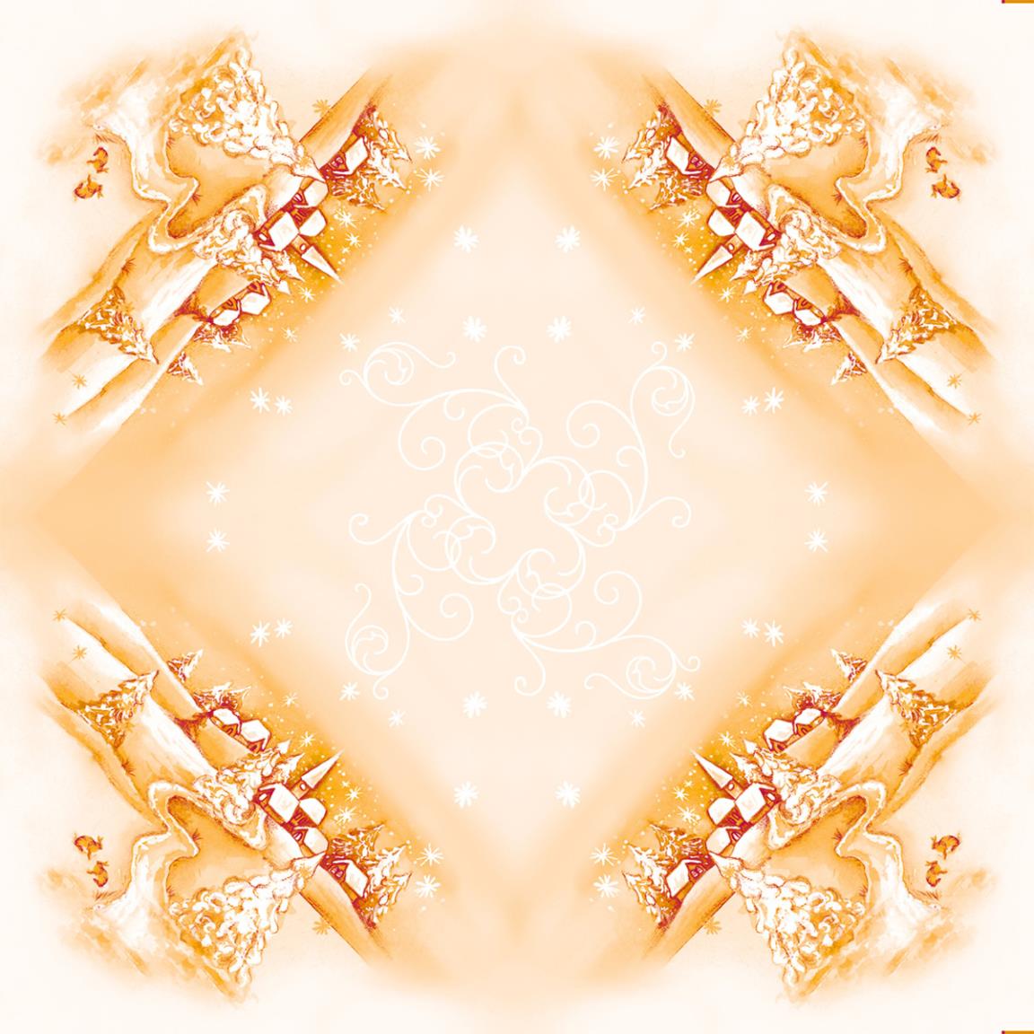 TISCHDECKEN AIRLAID  80 x 80 cm, 1/8 Falz, Airlaid, SILENCE