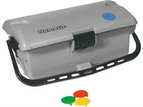 NUMATIC SERVICEWAGEN-ZUBEH&Ouml;R  Mopmatic Moppbox MK 2 grau mit 4-Farbcod