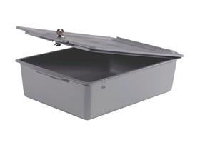 NUMATIC SERVICEWAGEN-ZUBEHÖR  Ablageschale 120 mm tief mit Deckel ohne