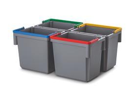 NUMATIC SERVICEWAGEN-ZUBEH&Ouml;R  Schwenkbarer 5-Liter Eimer, grau mit far