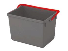 NUMATIC SERVICEWAGEN-ZUBEHÖR  10-Liter Eimer, grau mit farbcodiertem H