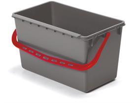 NUMATIC SERVICEWAGEN-ZUBEHÖR  22-Liter Eimer, grau mit farbcodiertem H