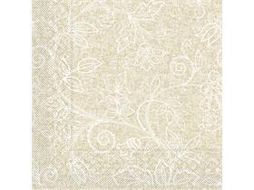 SERVIETTEN TISSUE  25 x 25 cm, 1/4 Falz, Tissue, DARLYN