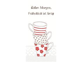 SERVIETTEN TISSUE  33 x 33 cm, 1/8 Falz, Tissue, FRÜHSTÜCK