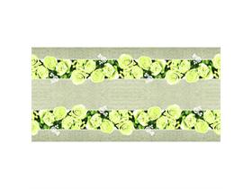 TISCHLAEUFER AIRLAID  40 cm breitx24 lfm., Lovely Roses (gelb)