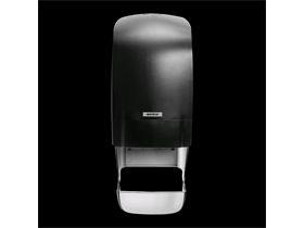 TOILETTENPAPIERSPENDER KATRIN  für 2 Rl., 402 x 154 x 174 mm, schwarz - Scheitlin Papier TOILETTENPAPIERSPENDER KATRIN  für 2 Rl., 402 x 154 x 174 mm, schwarz