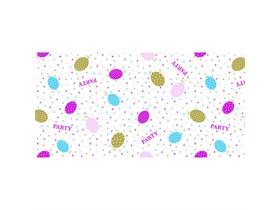 TISCHLAEUFER AIRLAID  40 cm x24 lfm, Party Ballons pink/gold