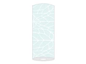 TISCHBAENDER AIRLAID  20 cm breit x 20 lfm., Kreta (sky)