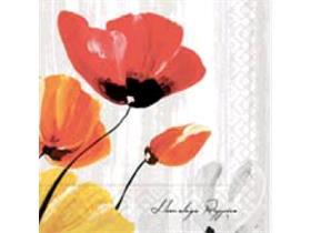 SERVIETTEN TISSUE  33 x 33 cm, "IVONNE", Himalaya grau - Scheitlin Papier SERVIETTEN TISSUE  33 x 33 cm, "IVONNE", Himalaya grau