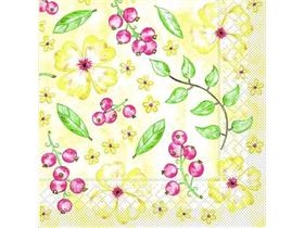 SERVIETTEN TISSUE  33 x 33 cm, Janne - Scheitlin Papier SERVIETTEN TISSUE  33 x 33 cm, Janne