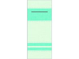 BESTECKSERVIETTEN AIRLAID  40 x 33 cm 1/8 Falz, Brooklyn (sky/aqua)